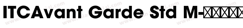 ITCAvant Garde Std M字体转换